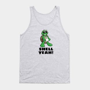 Shell Yeah | Turtle Pun Tank Top